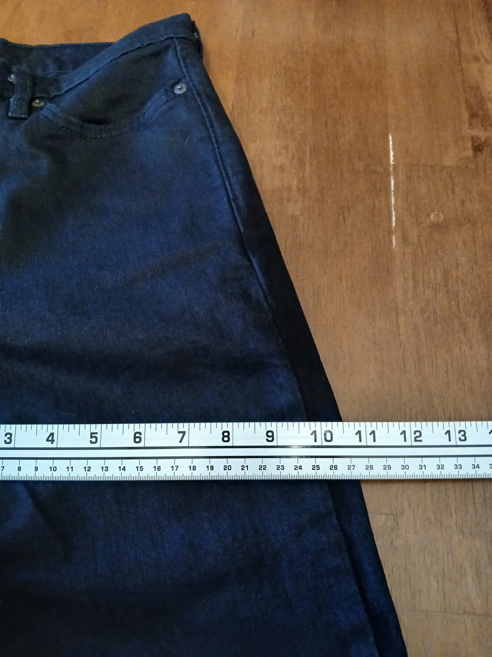 Levi's 30x32 Flex 511 Slim Black Stretch Denim Jeans Men's Mid Rise 5-Pocket NWT